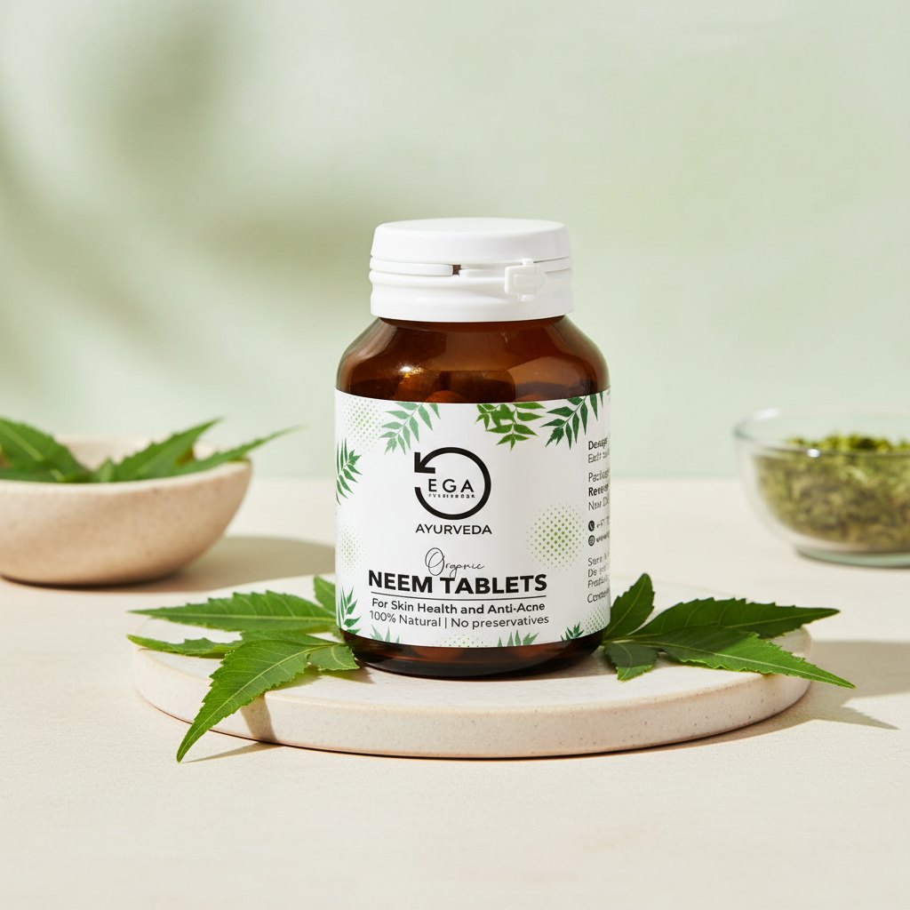 Neem Tablet | 60 Tablets – EGA Ayurveda